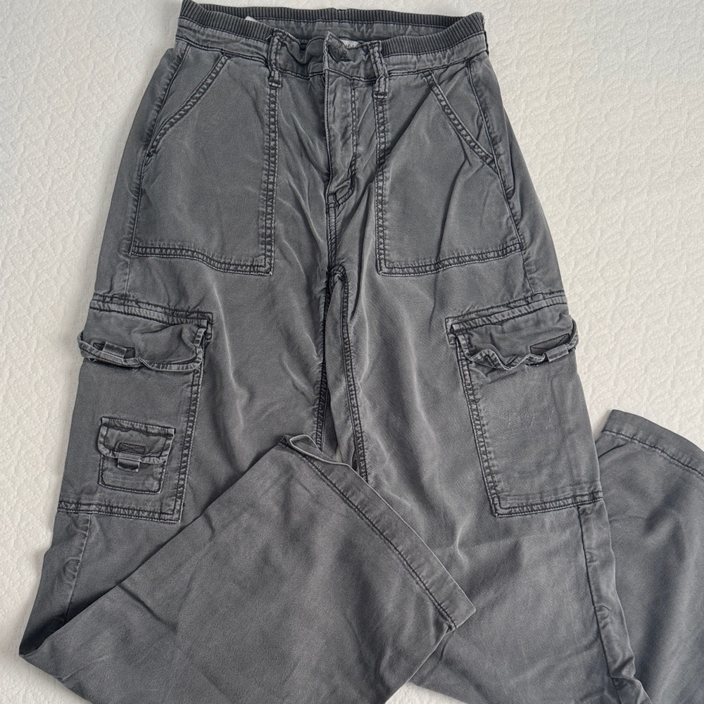 American Eagle Outfitters Stretch Olive Green Pants